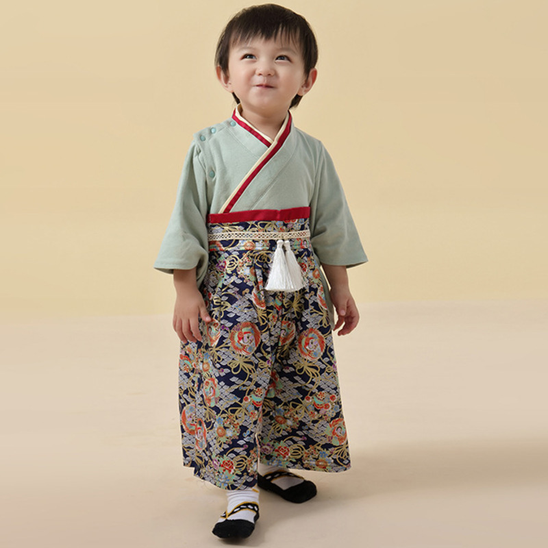 2025 新着子供日本の着物ベビーガールズボーイズ伝統的な服 - Baby Clothing Dividers のレビューと価格