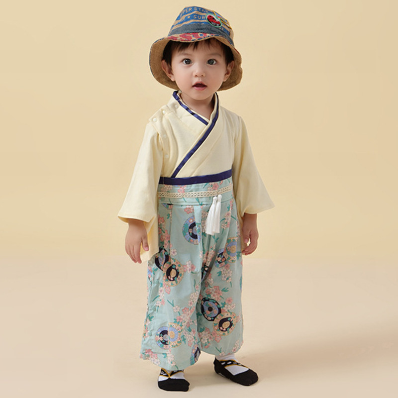 2025 新着子供日本の着物ベビーガールズボーイズ伝統的な服 - Baby Clothing Dividers のレビューと価格
