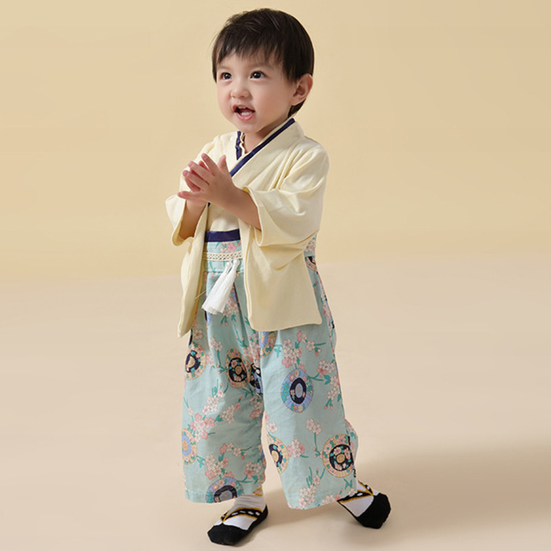 2025 新着子供日本の着物ベビーガールズボーイズ伝統的な服 - Baby Clothing Dividers のレビューと価格
