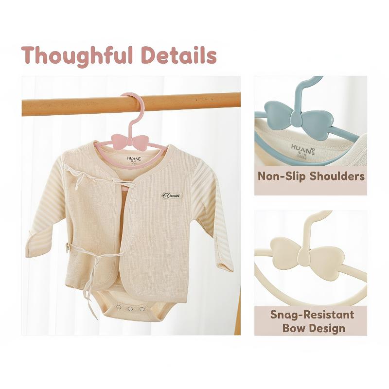 12 個ベビーキッズ洋服ハンガーセット耐久性のある滑り止め衣 - Baby Clothing Hanging Rack のレビューと価格