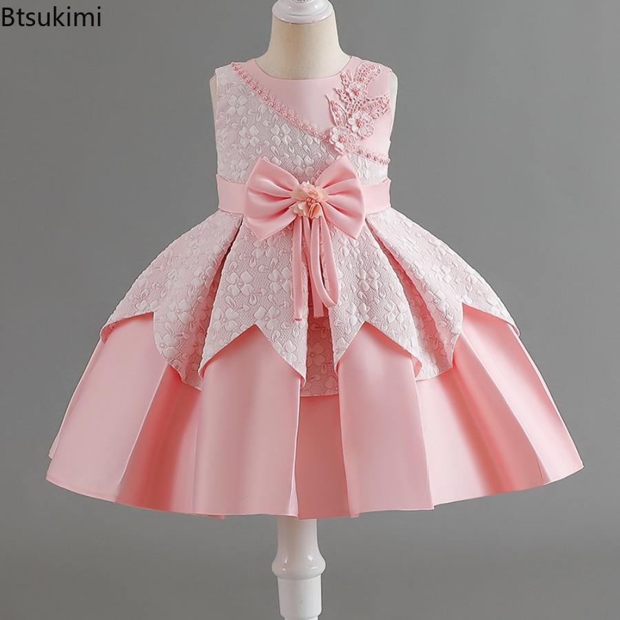 新しい 2026 女の赤ちゃん高品質 Lce フラワードレス - Baby Clothing High Quality のレビューと価格
