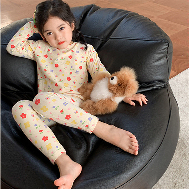 2026 子供用セット キッズベルベットパジャマセット 花柄 - Baby Clothing Dividers のレビューと価格